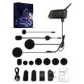 V6 Helmet Bluetooth Headset with Full-Duplex Intercom