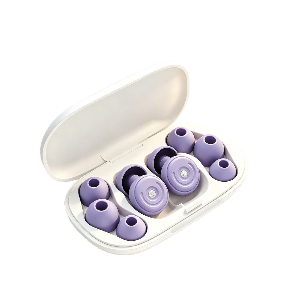 Reusable Silicone Noise Reducing Sleep Earplugs