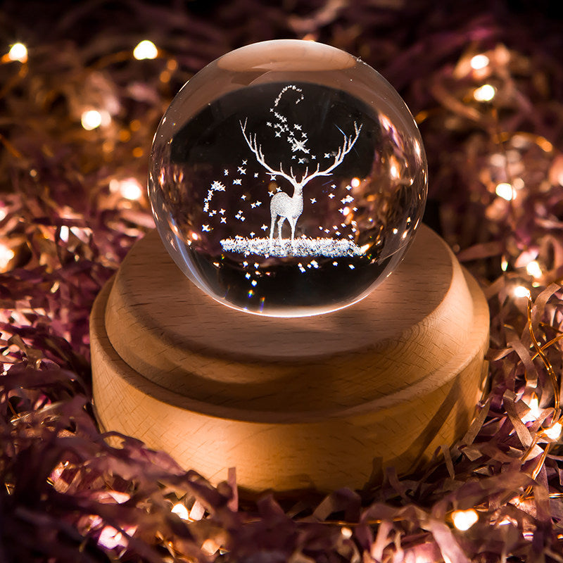 Crystal Ball Bluetooth Music Box Speaker