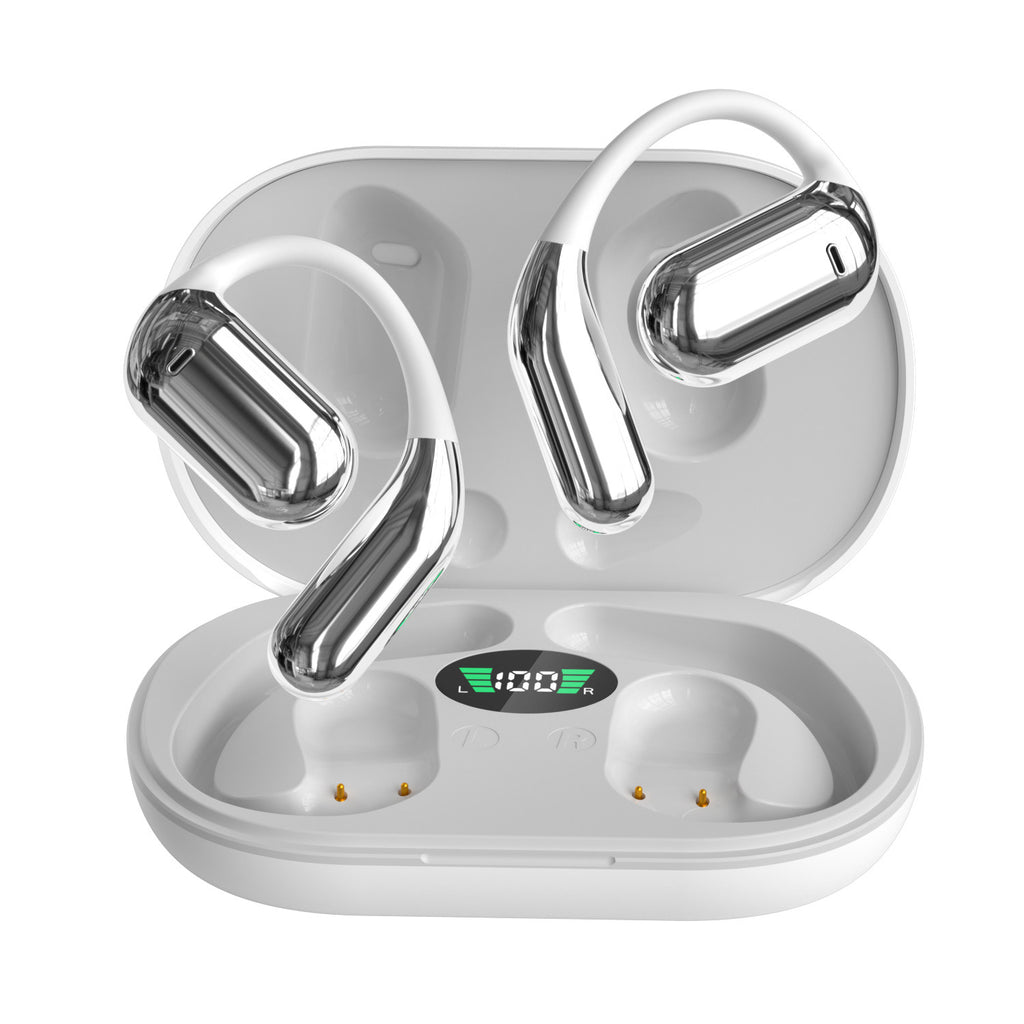 Open-Ear Wireless Bluetooth Headphones with AI Translation