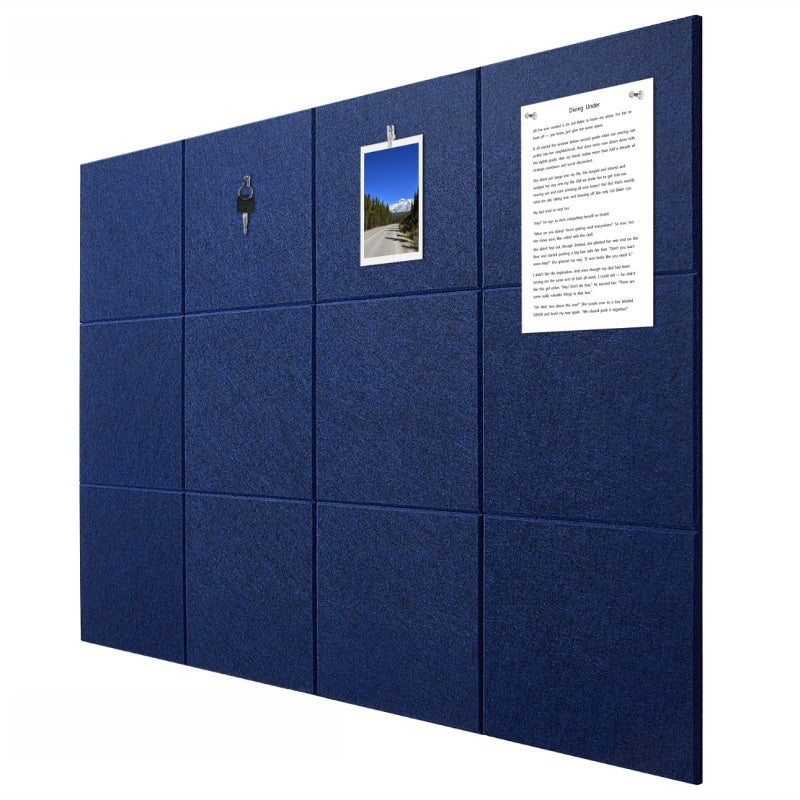 Self-Adhesive Sound Absorbing Wall Panels