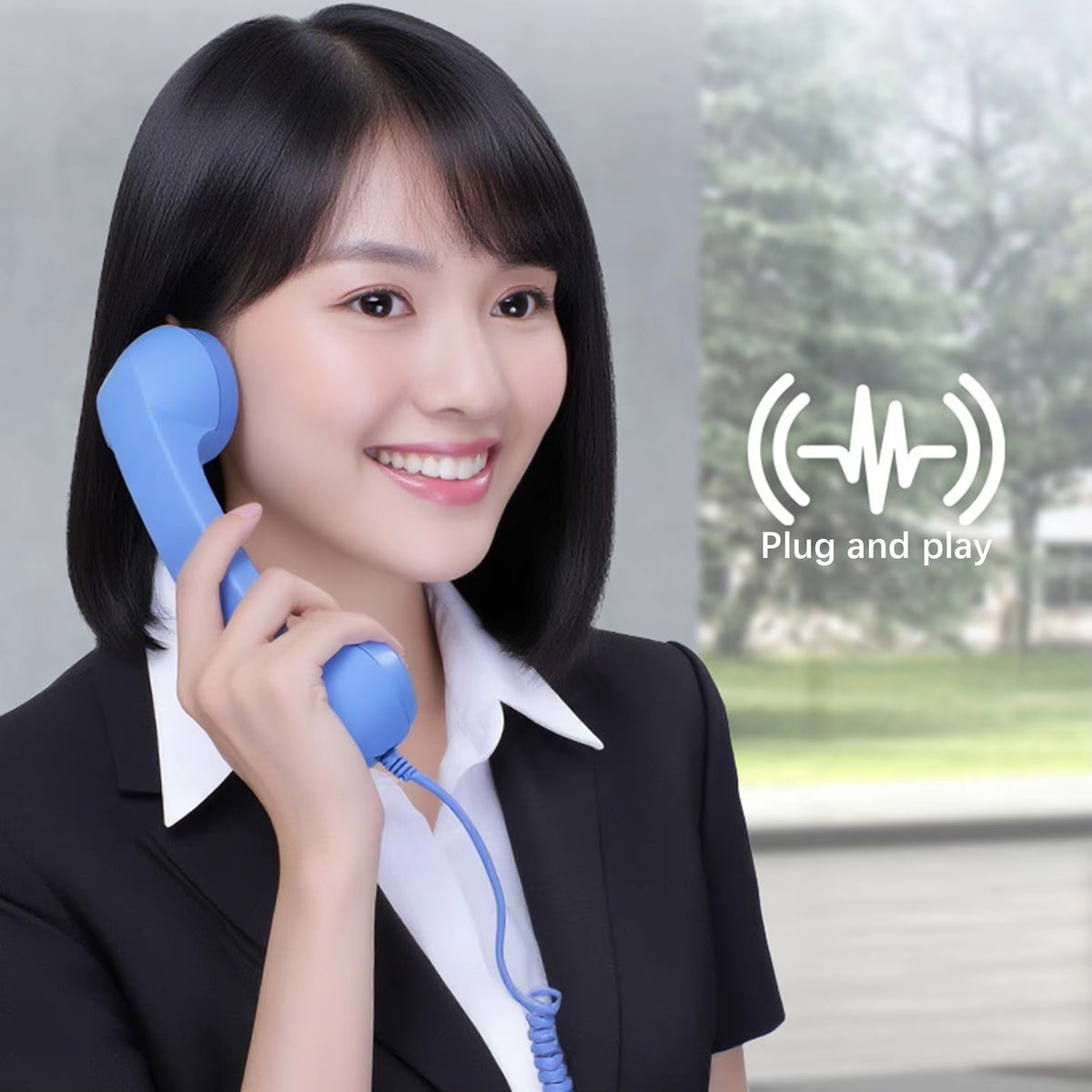 Vintage Type-C Telephone Handset