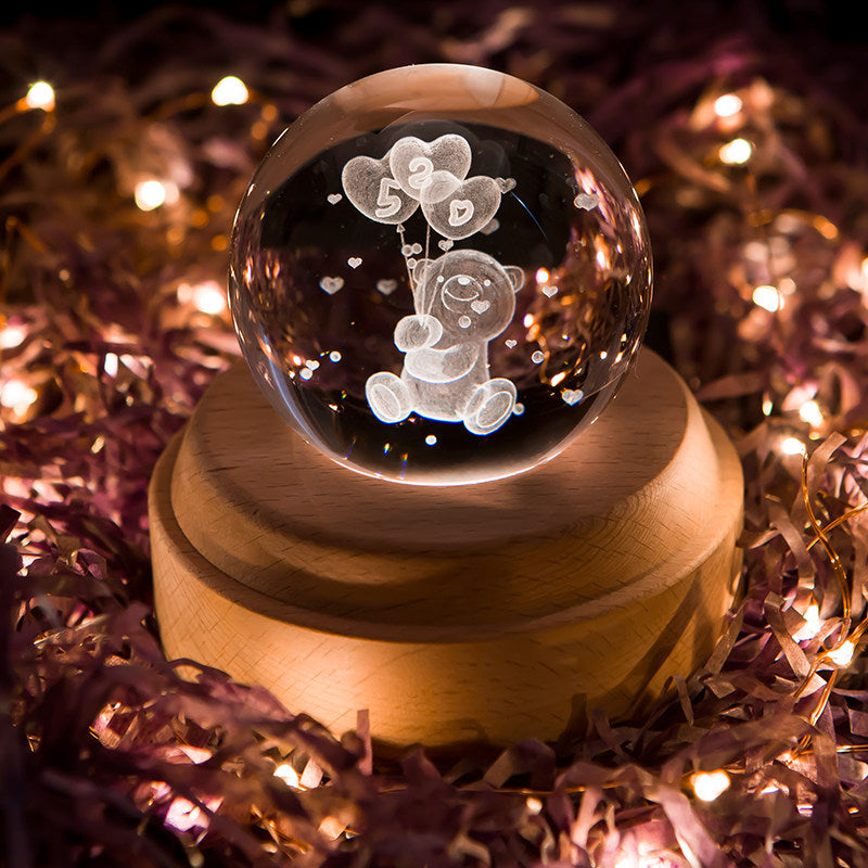 Crystal Ball Bluetooth Music Box Speaker