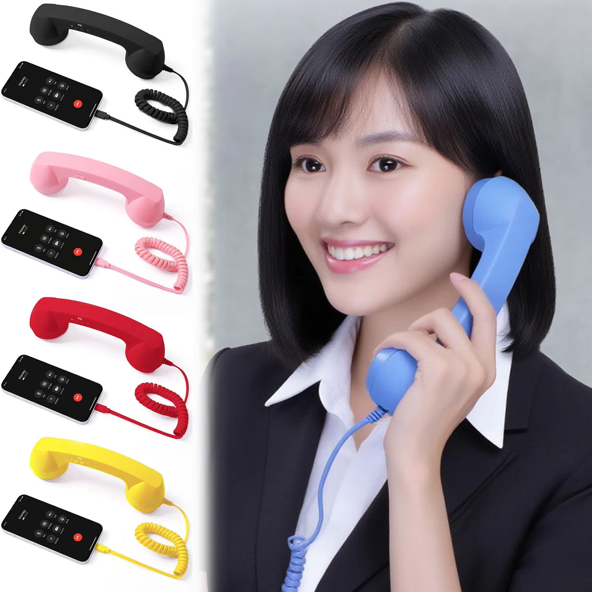 Vintage Type-C Telephone Handset