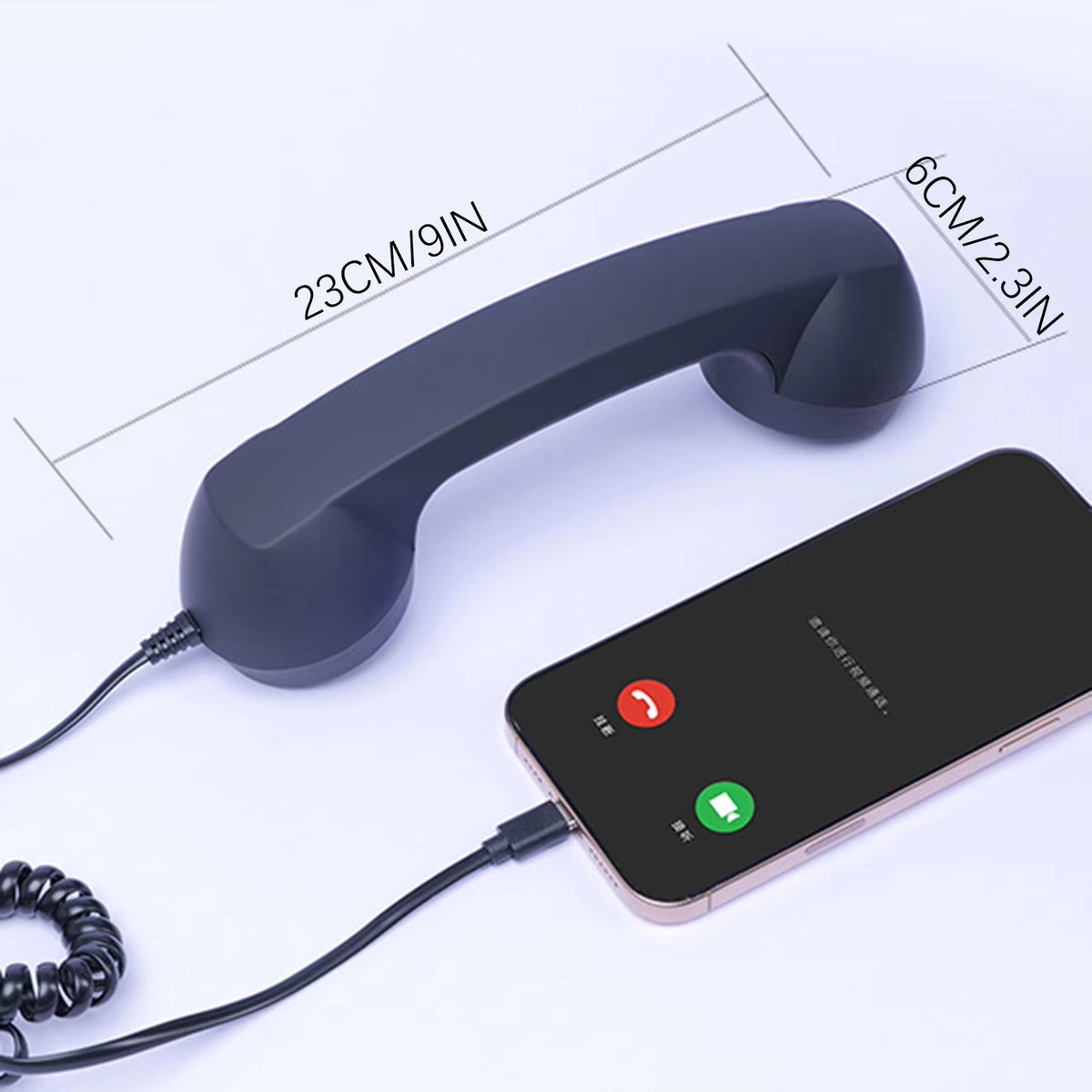 Vintage Type-C Telephone Handset