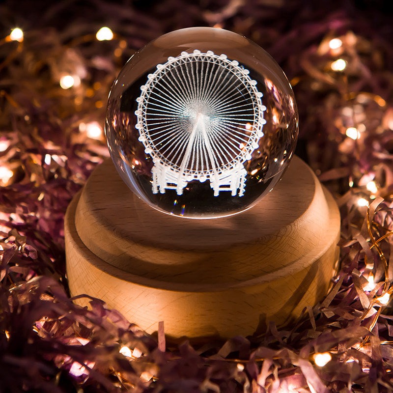 Crystal Ball Bluetooth Music Box Speaker