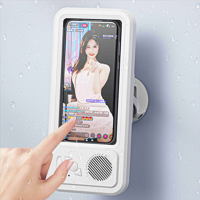 Waterproof Bluetooth Speaker Phone Holder