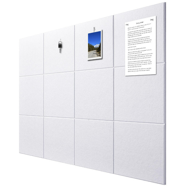 Self-Adhesive Sound Absorbing Wall Panels