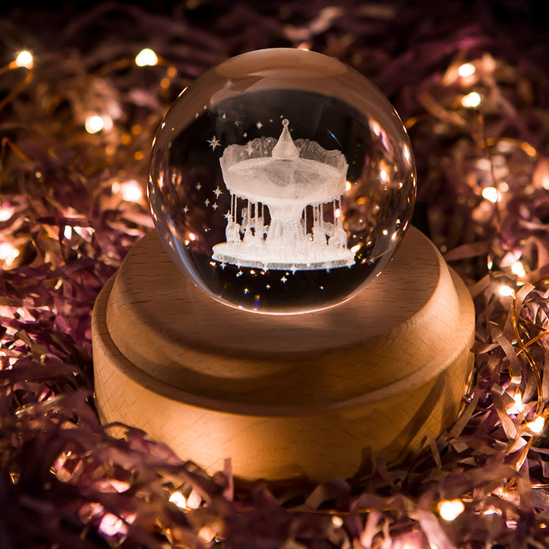 Crystal Ball Bluetooth Music Box Speaker